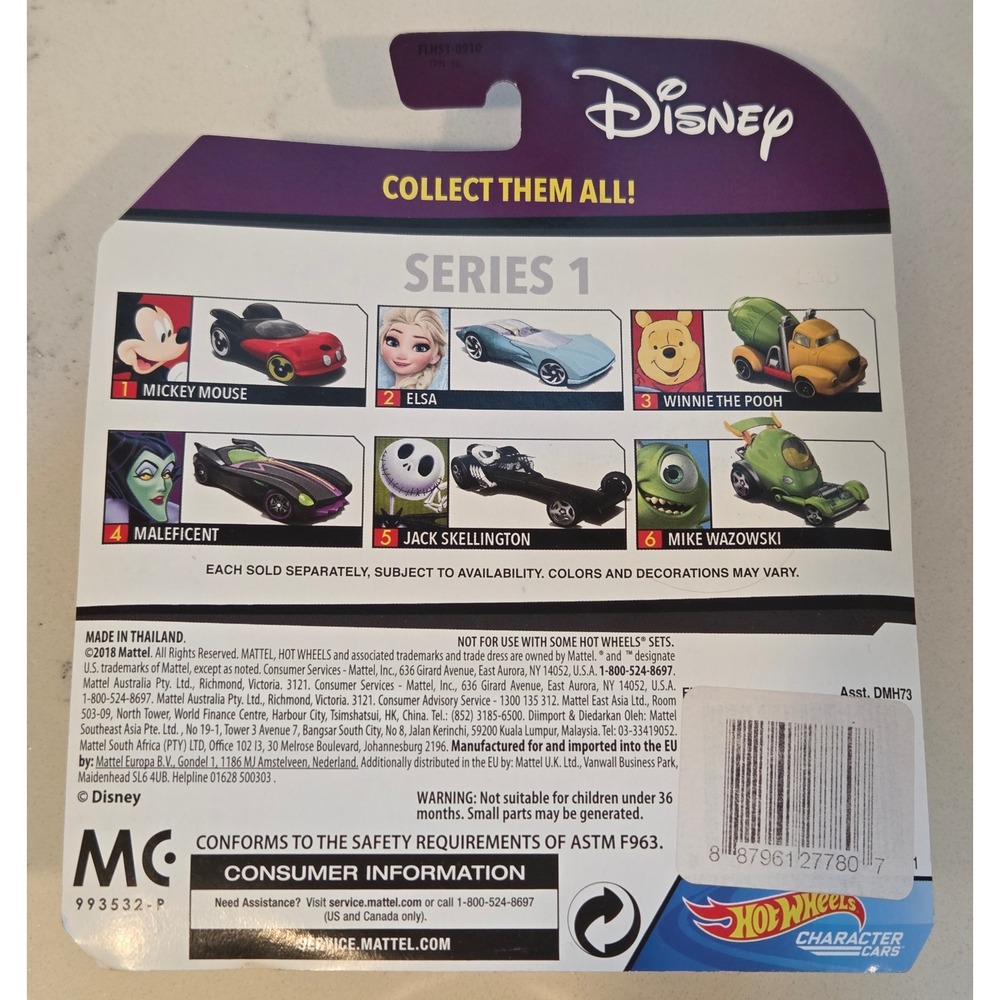 Hot Wheels | Toys | Disney Hot Wheels Maleficent Character Car Series 6 ...